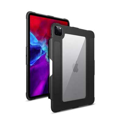 Durable Cover for iPad Pro 11 2020 with Pencil Holder Support Apple Pen Charging Transparent Shockproof Case